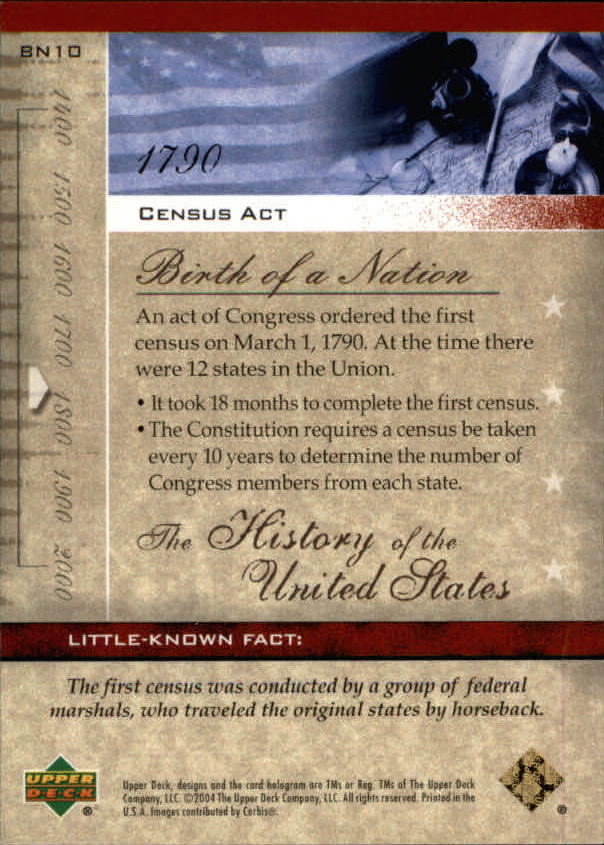 B0769- 2004 History of the United States Cards G1 -You Pick- 10+ FREE US SHIP - Picture 19 of 295