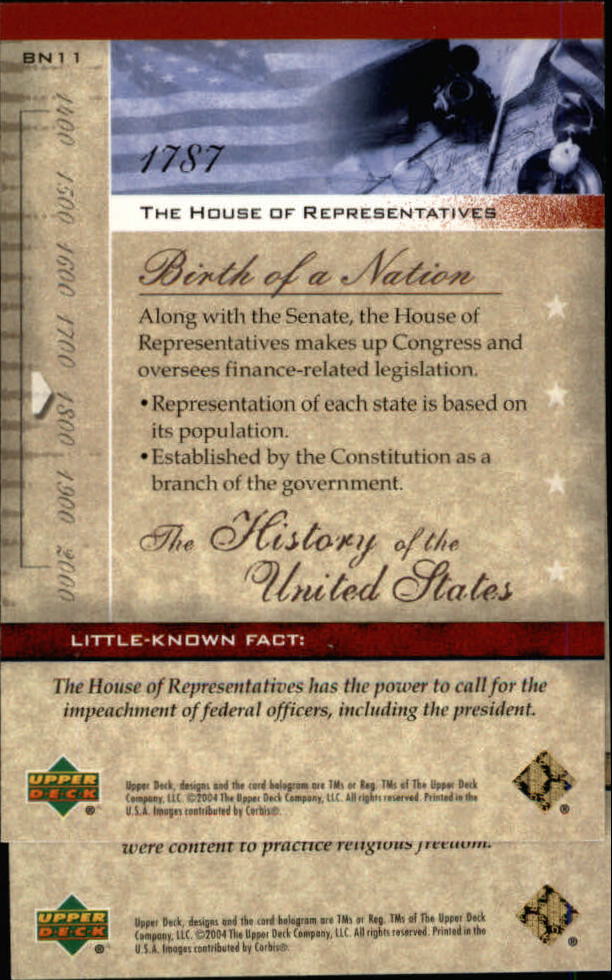 B0769- 2004 History of the United States Cards G1 -You Pick- 10+ FREE US SHIP - Picture 21 of 295