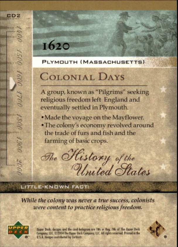 B0769- 2004 History of the United States Cards G1 -You Pick- 10+ FREE US SHIP - Picture 33 of 295