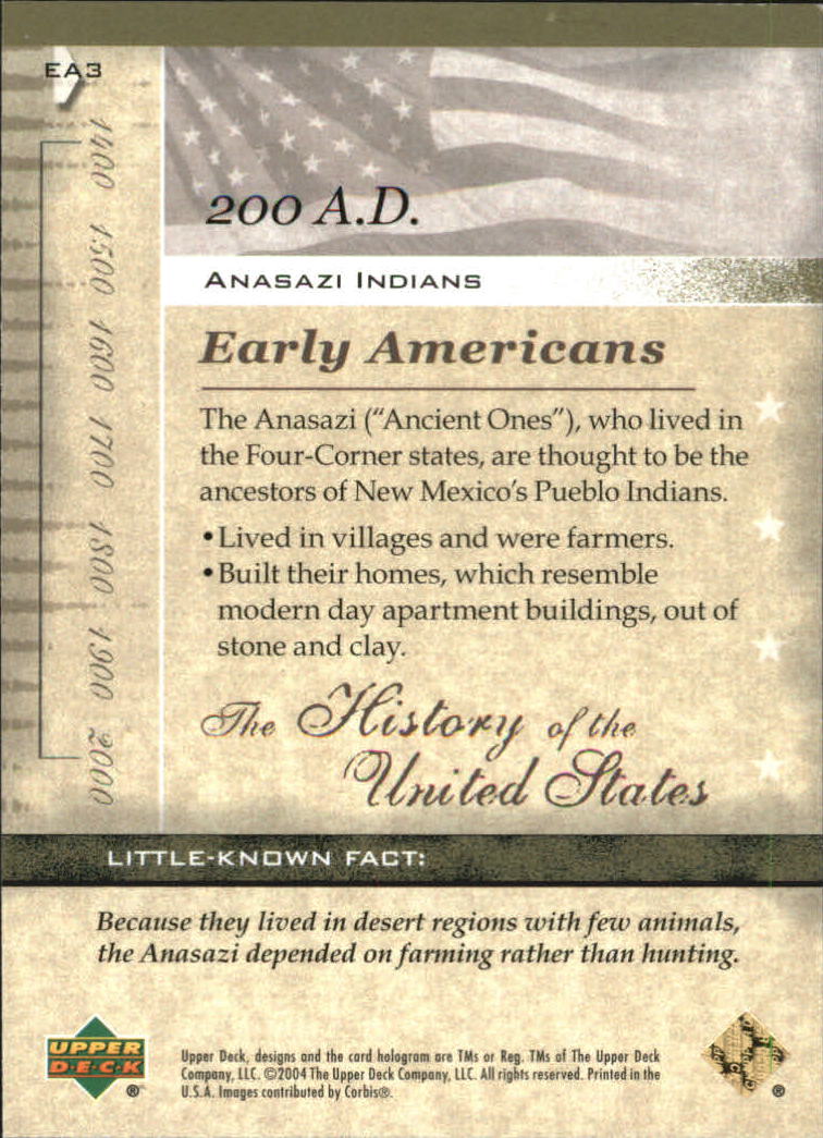 B0769- 2004 History of the United States Cards G1 -You Pick- 10+ FREE US SHIP - Picture 55 of 295