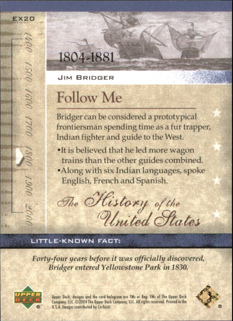 B0769- 2004 History of the United States Cards G1 -You Pick- 10+ FREE US SHIP - Picture 109 of 295