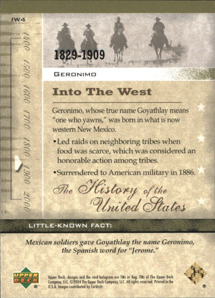B0769- 2004 History of the United States Cards G1 -You Pick- 10+ FREE US SHIP - Picture 275 of 295