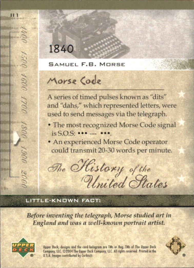 B0769- 2004 History of the United States Cards G1 -You Pick- 10+ FREE US SHIP - Picture 171 of 295