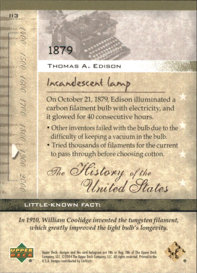 B0769- 2004 History of the United States Cards G1 -You Pick- 10+ FREE US SHIP - Picture 175 of 295