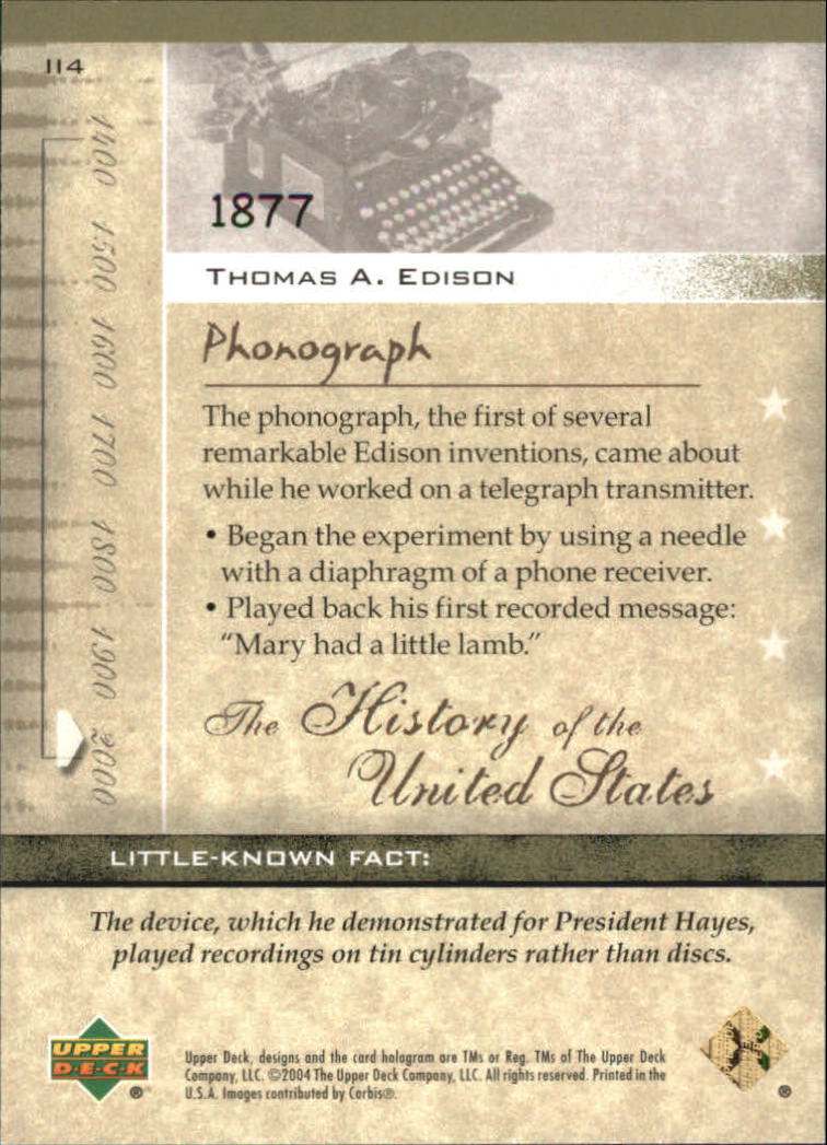 B0769- 2004 History of the United States Cards G1 -You Pick- 10+ FREE US SHIP - Picture 177 of 295