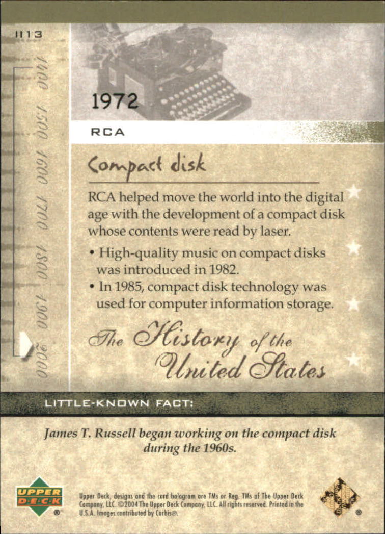 B0769- 2004 History of the United States Cards G1 -You Pick- 10+ FREE US SHIP - Picture 195 of 295