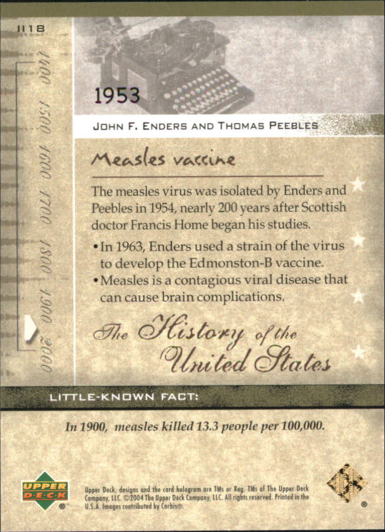 B0769- 2004 History of the United States Cards G1 -You Pick- 10+ FREE US SHIP - Picture 203 of 295
