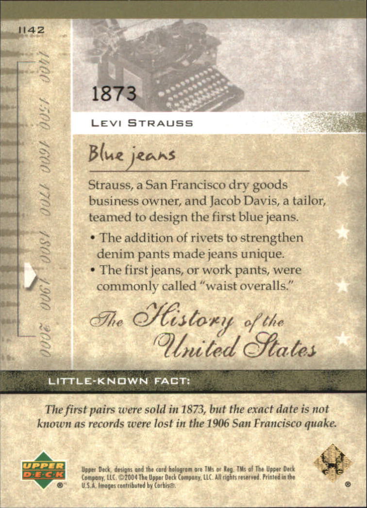 B0769- 2004 History of the United States Cards G1 -You Pick- 10+ FREE US SHIP - Picture 251 of 295