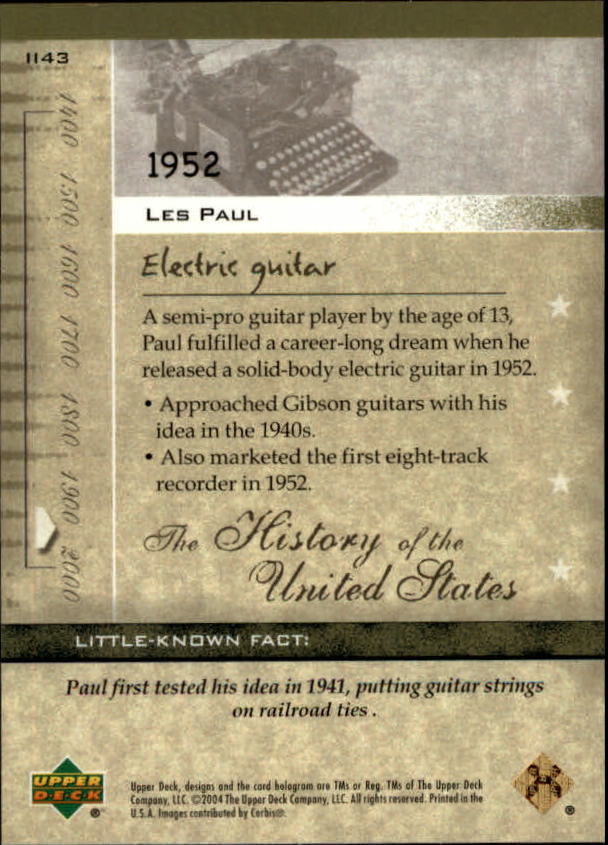 B0769- 2004 History of the United States Cards G1 -You Pick- 10+ FREE US SHIP - Picture 253 of 295