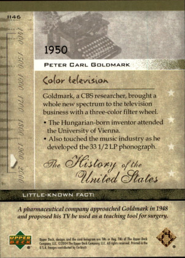 B0769- 2004 History of the United States Cards G1 -You Pick- 10+ FREE US SHIP - Picture 259 of 295