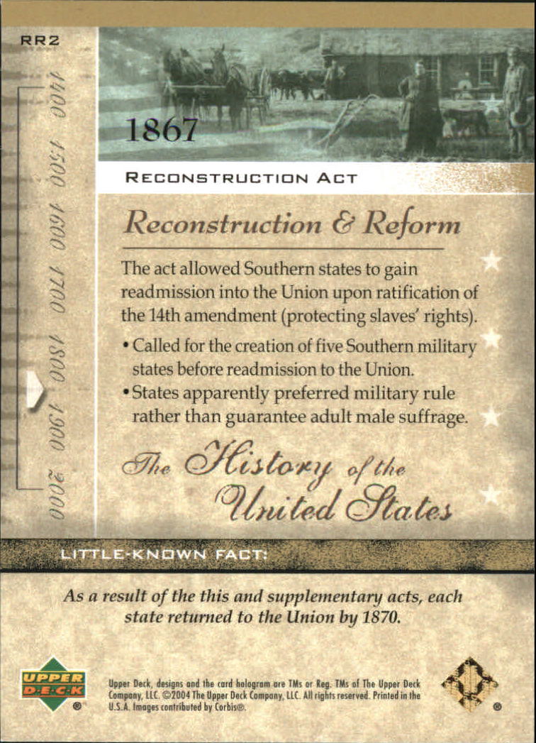 B0769- 2004 History of the United States Cards G1 -You Pick- 10+ FREE US SHIP - Picture 289 of 295