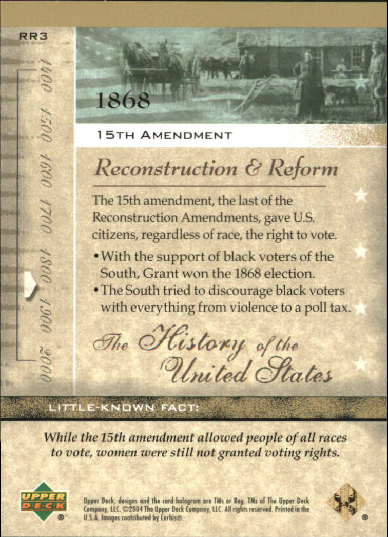 B0769- 2004 History of the United States Cards G1 -You Pick- 10+ FREE US SHIP - Picture 291 of 295