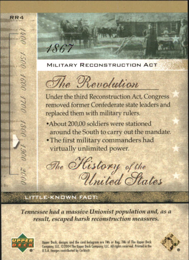 B0769- 2004 History of the United States Cards G1 -You Pick- 10+ FREE US SHIP - Picture 293 of 295