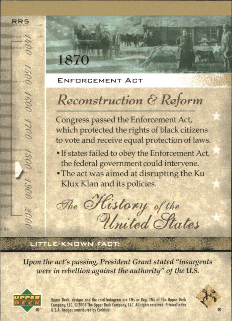 B0769- 2004 History of the United States Cards G1 -You Pick- 10+ FREE US SHIP - Picture 295 of 295