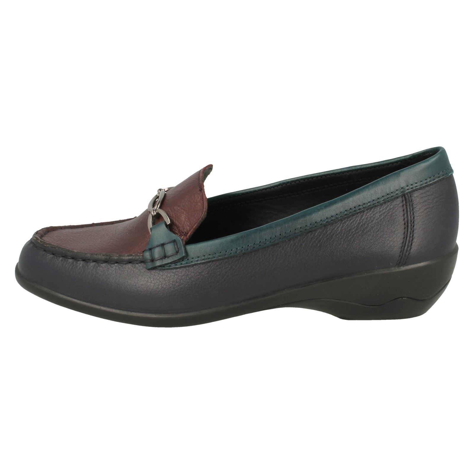 wide fitting loafers ladies
