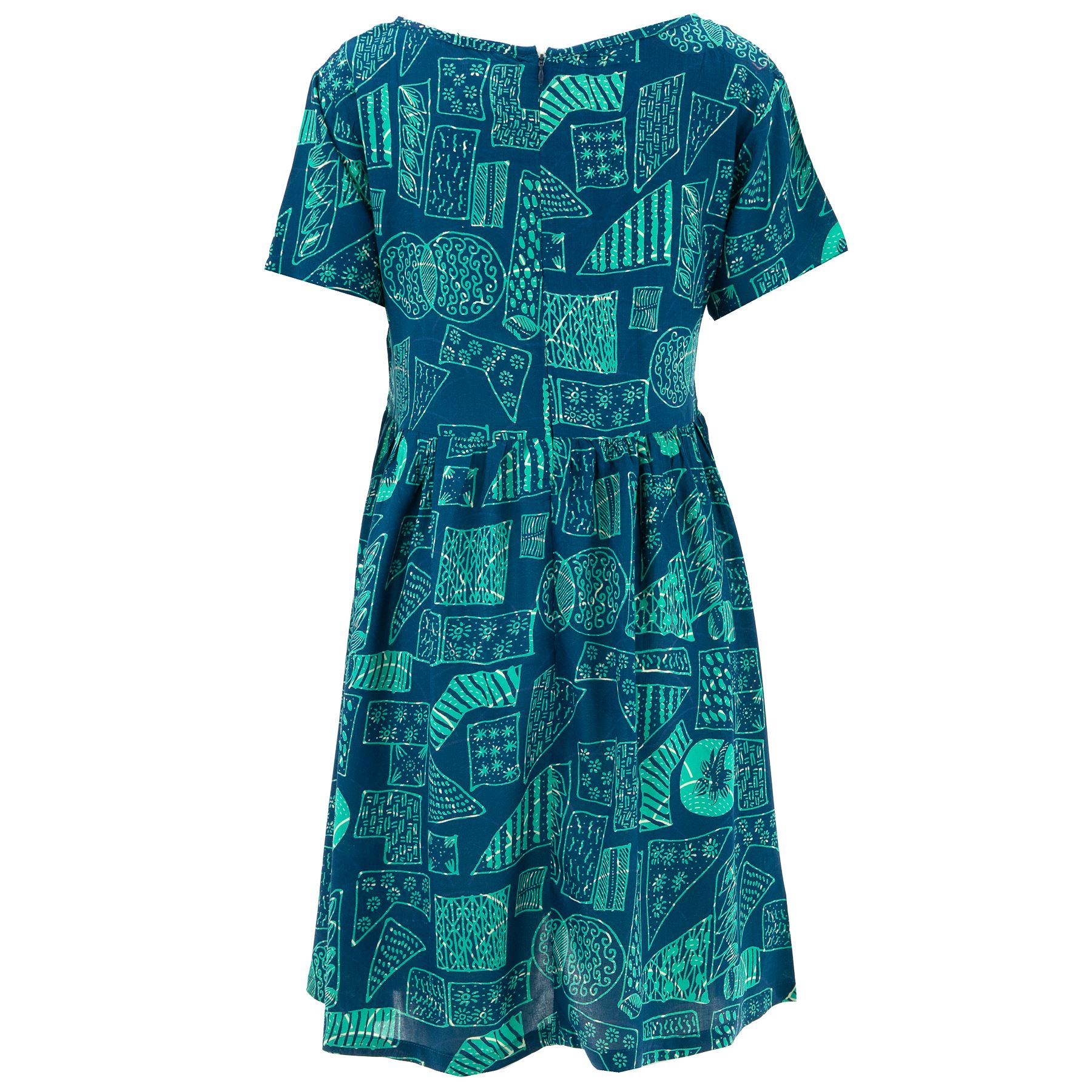 Empire Line Tea Dress Loud Originals Womens Summer Casual Waiste Floral