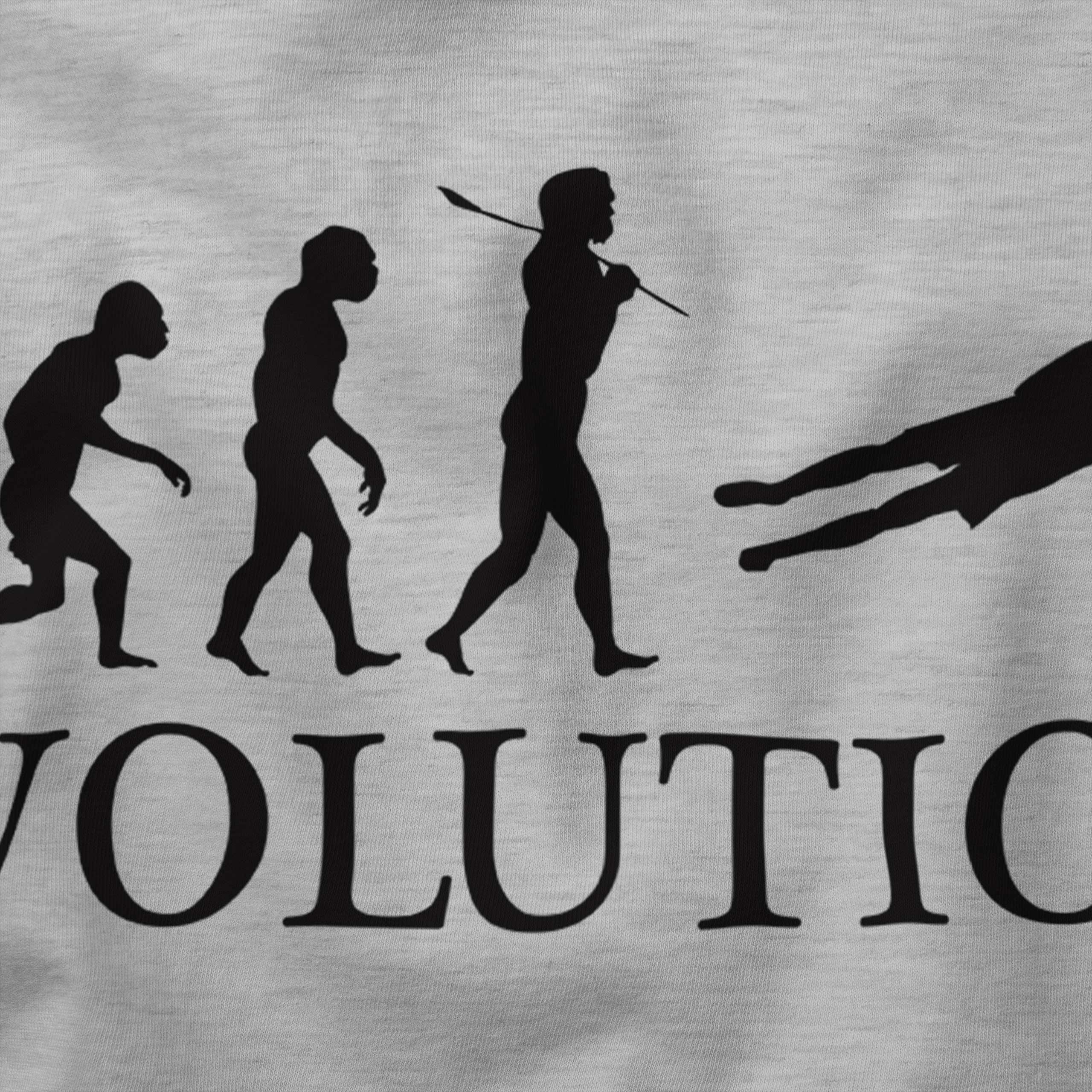 Maglietta Portiere Calcio - Design Evoluzione Con Silhouette, Regalo Per Appassionati Di Calcio - Foto 1