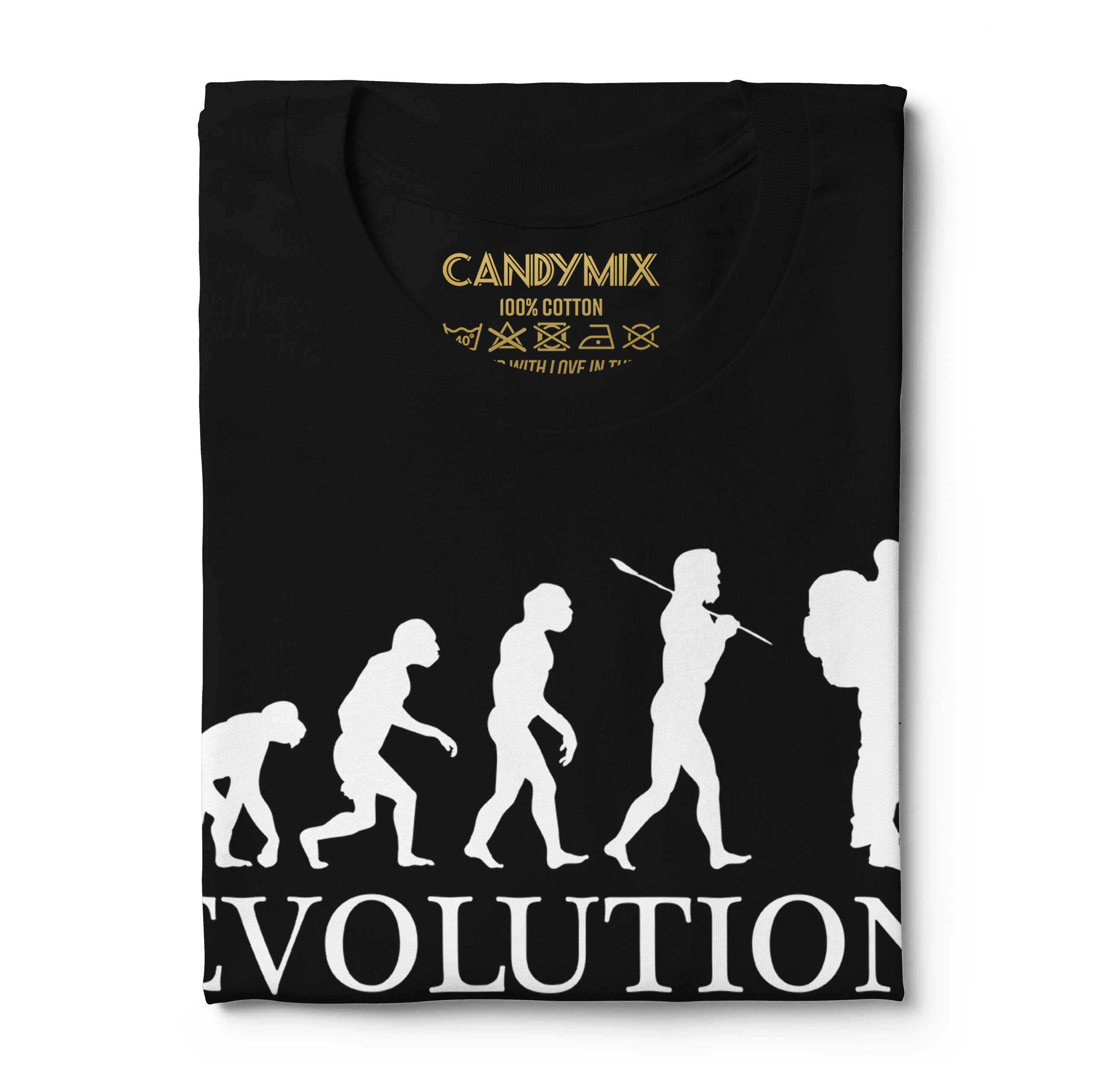 Avventuriero Evolution Uomo T-Shirt Regalo Cappello Completo - Picture 10 of 21