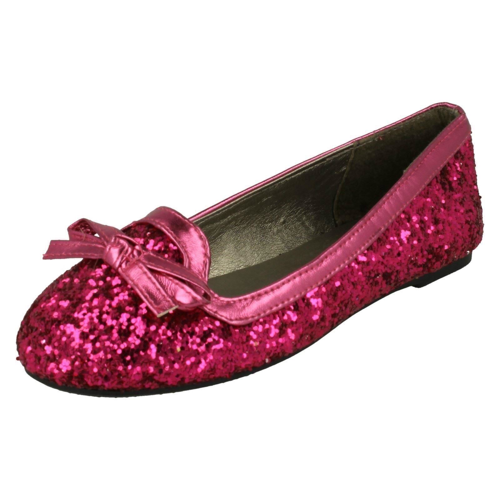 Ragazze Brillantini Fiocco Basse