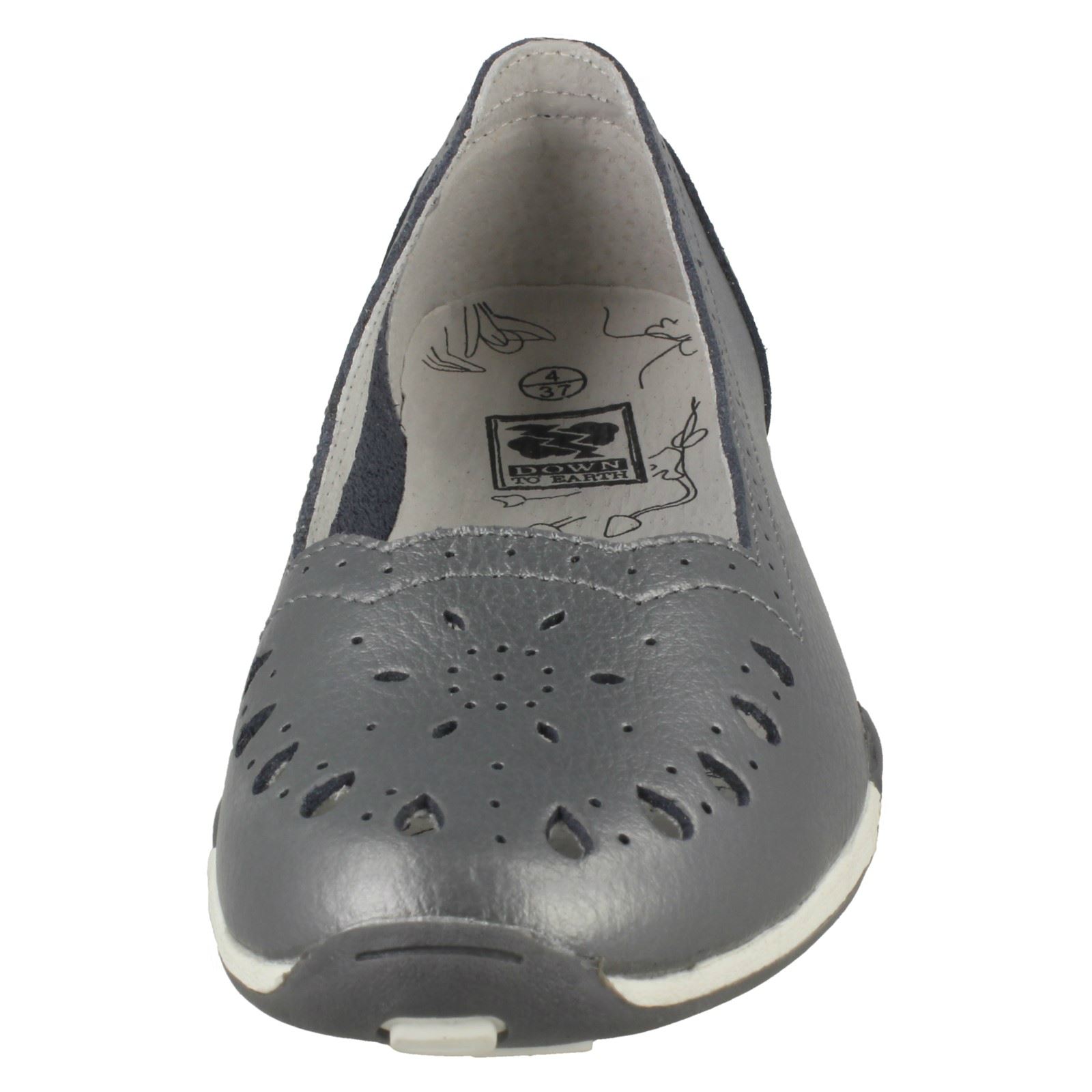 F8R0444 Details about 'Ladies Down To Earth' Casual Flat Ballerinas F8R0444 Details about 'Ladies Down To Earth' Casual Flat Ballerinas