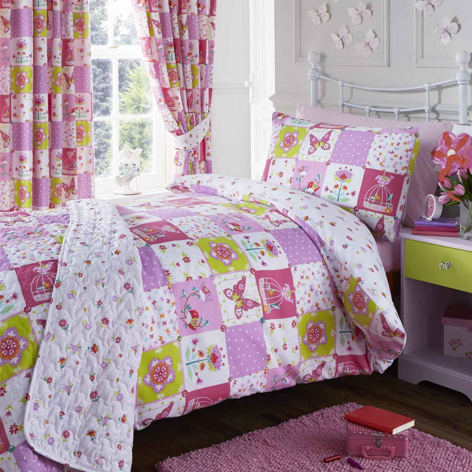 girls single duvet cover sets bedding unicorn flower horse heart girls single duvet cover sets bedding unicorn flower horse heart