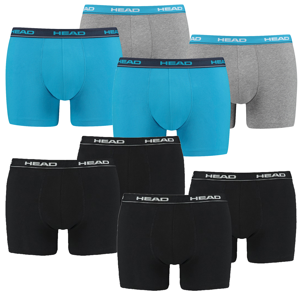 HEAD Boxer da uomo 8P HEAD Boxer da uomo 8P