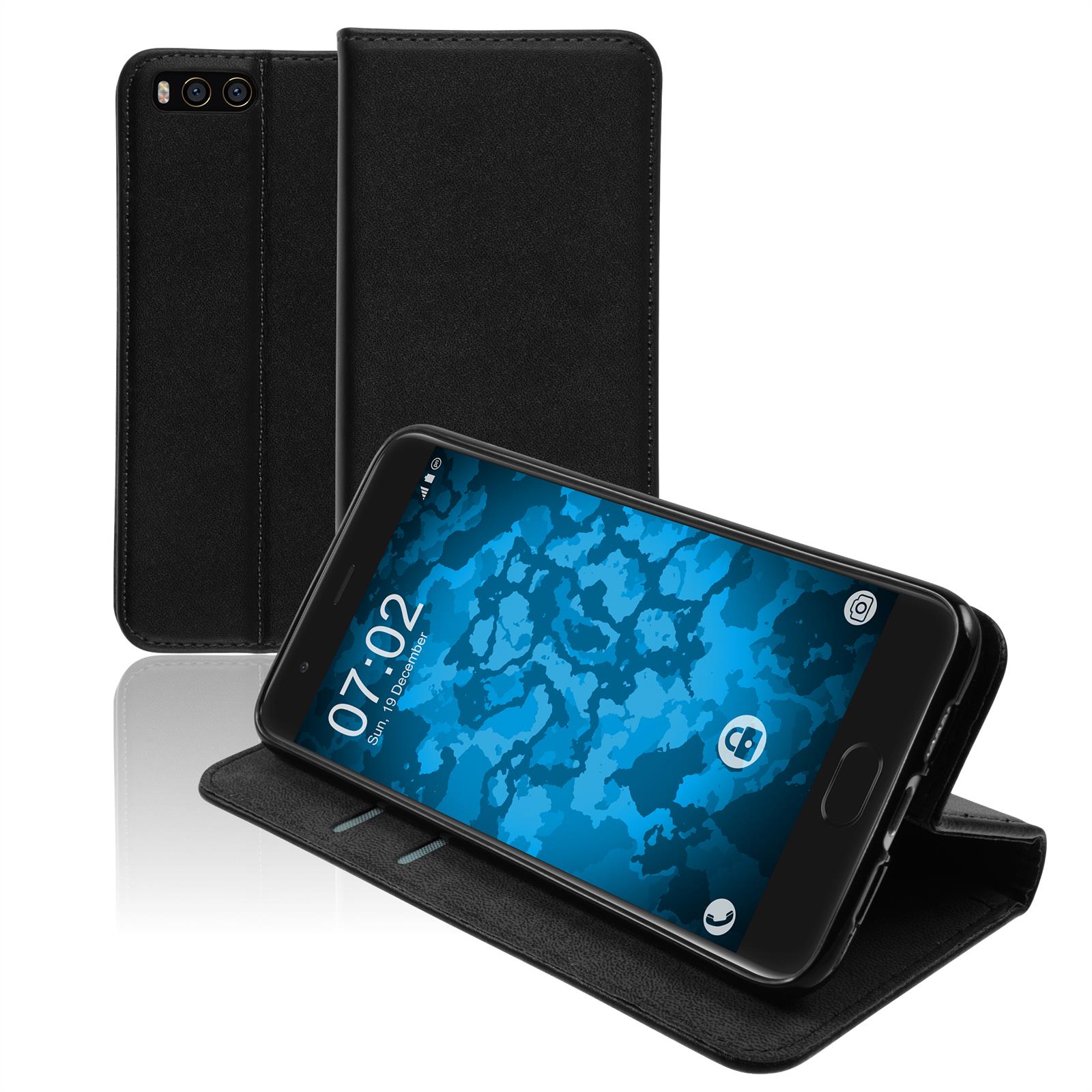 PhoneNatic - Book Phone Case Cover Wallet Case - Black - Picture 153 of 160