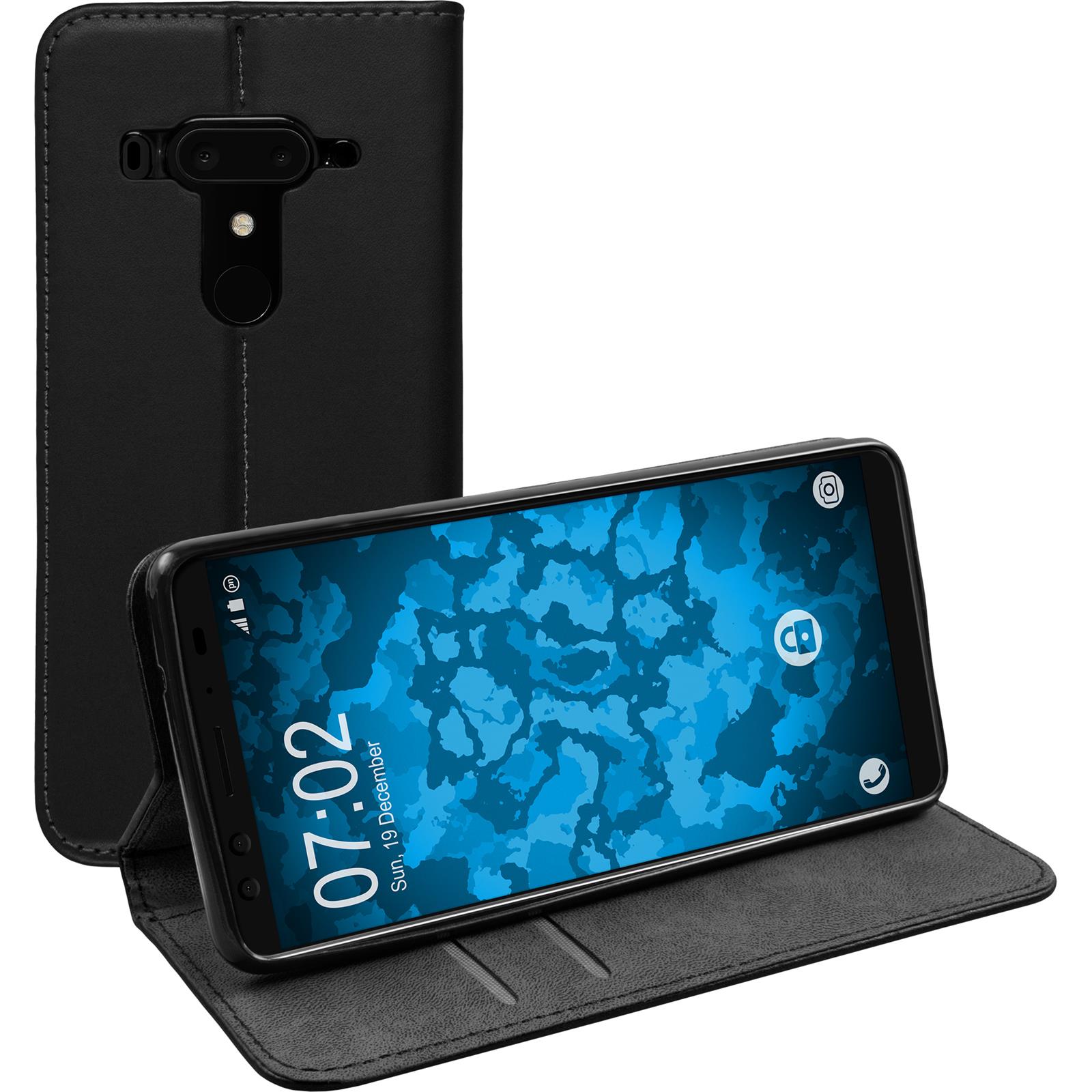 PhoneNatic - Book Phone Case Cover Wallet Case - Black - Picture 30 of 160