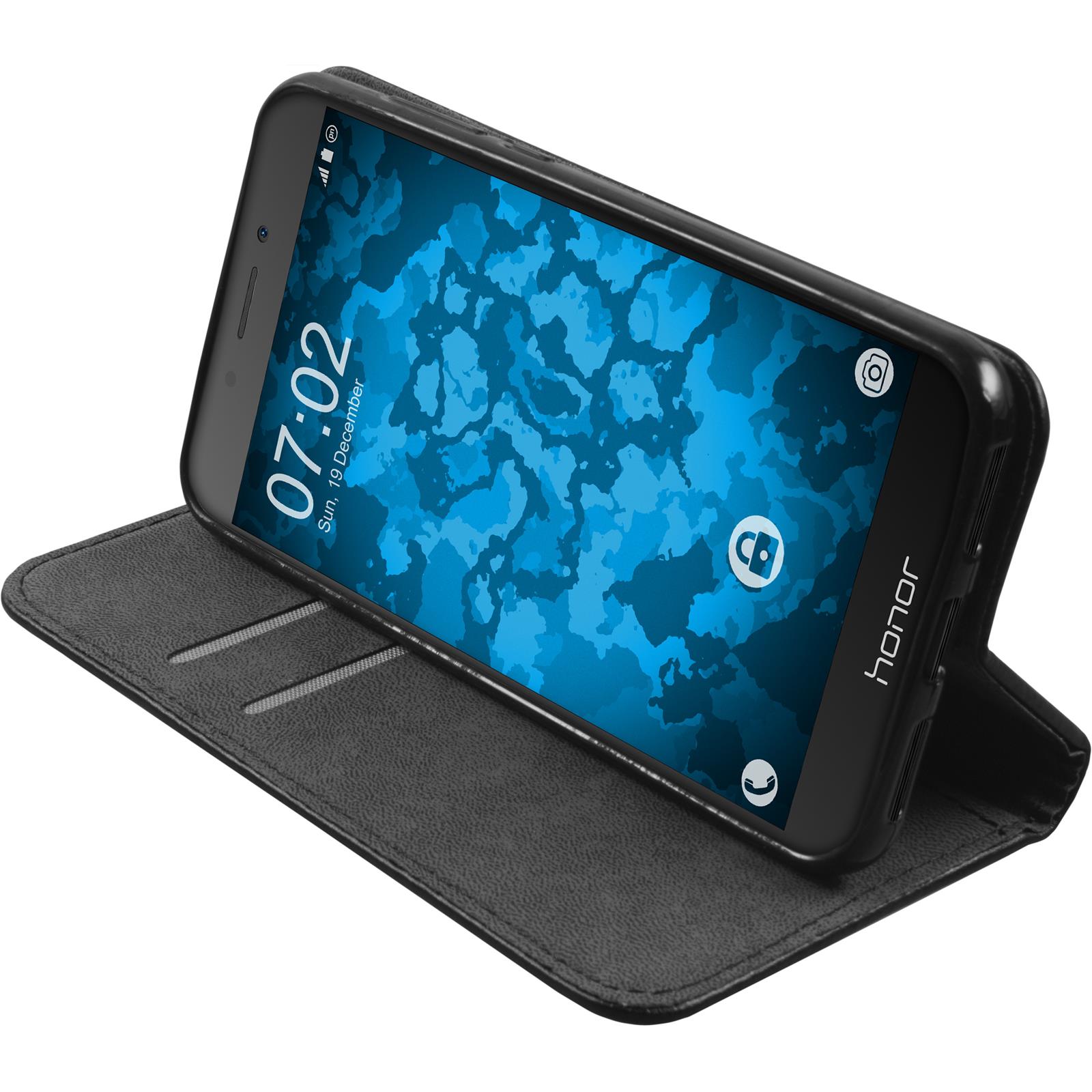 PhoneNatic - Book Phone Case Cover Wallet Case - Black - Picture 35 of 160