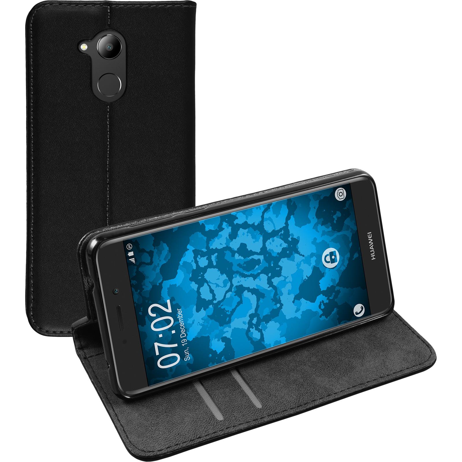 PhoneNatic - Book Phone Case Cover Wallet Case - Black - Picture 18 of 160