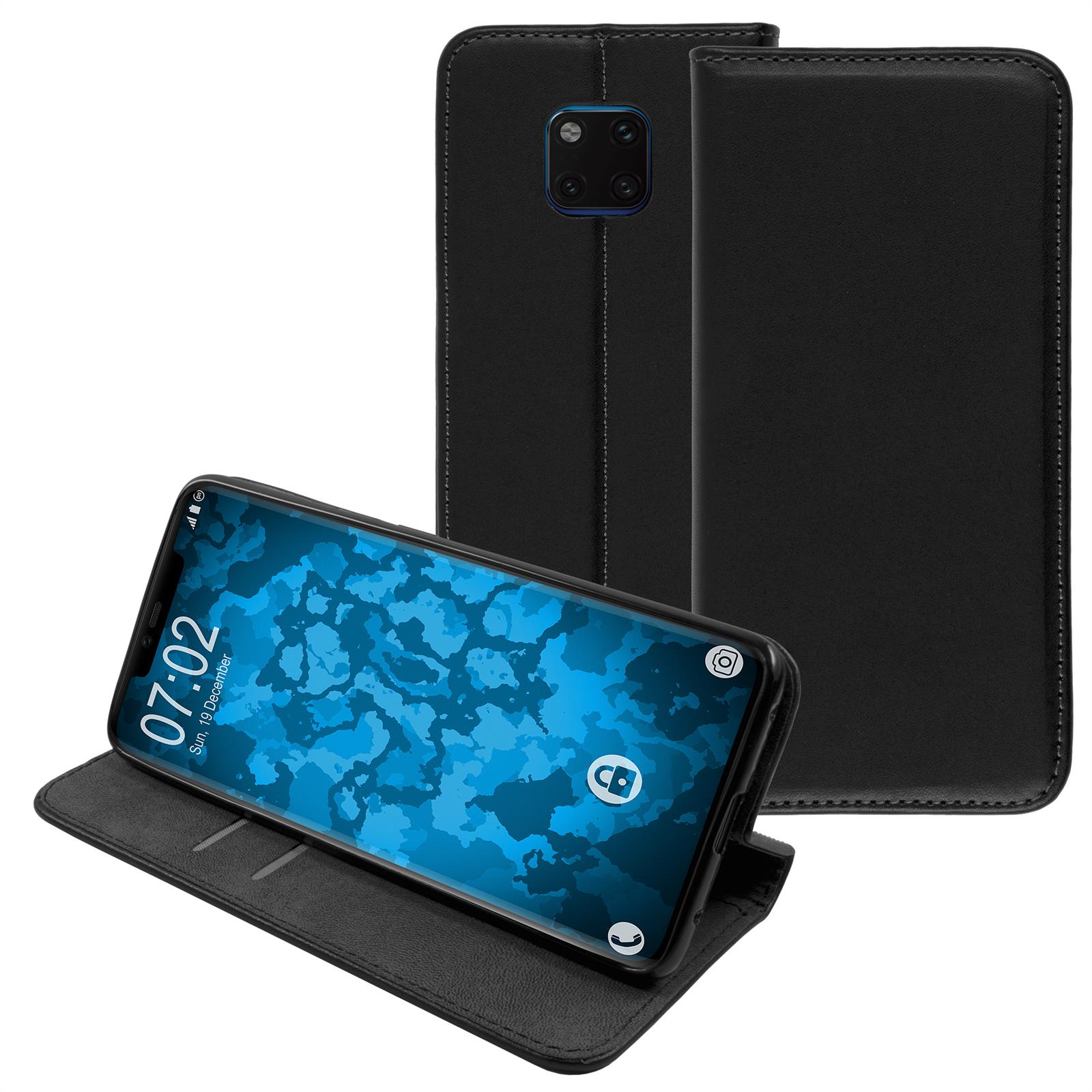 PhoneNatic - Book Phone Case Cover Wallet Case - Black - Picture 43 of 160