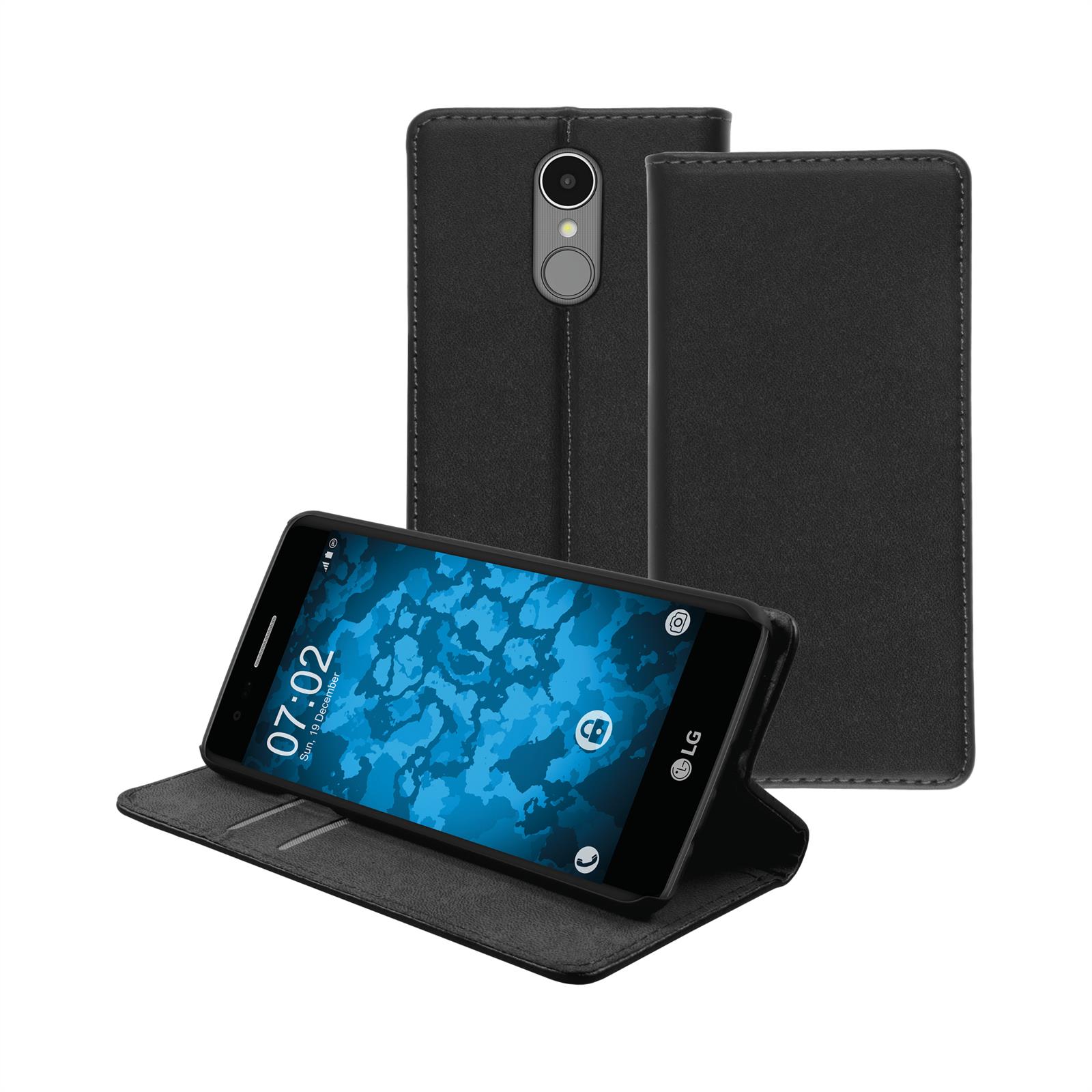 PhoneNatic - Book Phone Case Cover Wallet Case - Black - Picture 75 of 160