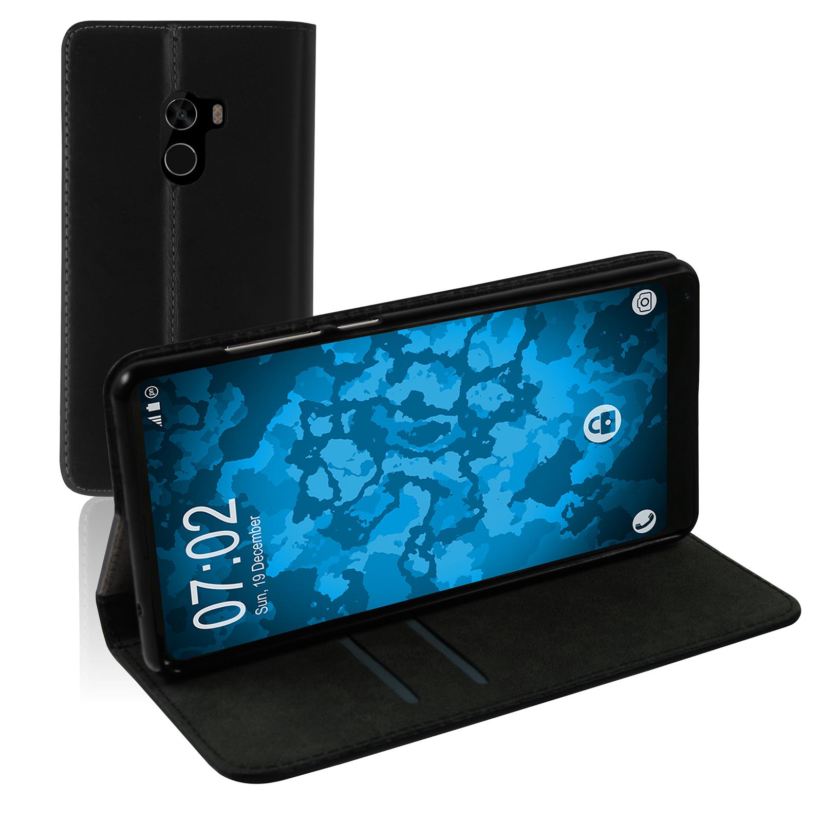 PhoneNatic - Book Phone Case Cover Wallet Case - Black - Picture 155 of 160