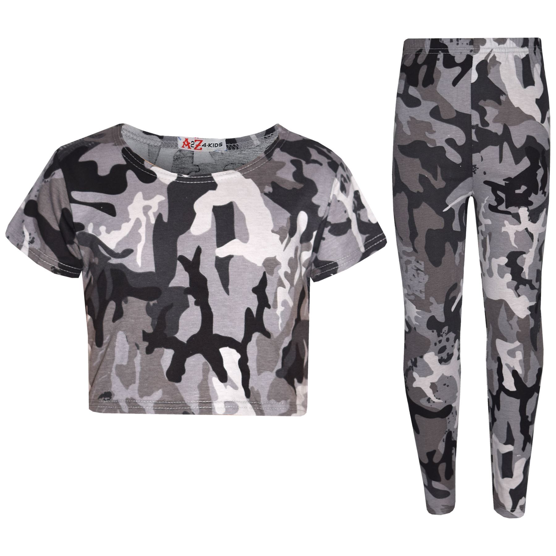 Maglia per Bambino di Design # Selfie Camouflage T /& Set Pantaloni 7-13 Anno