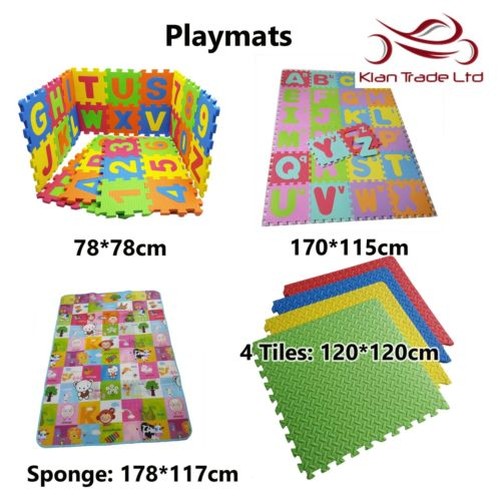 GIOCO TAPPETINI PAVIMENTO bambini morbido spugna tappeto per bambini numerazione