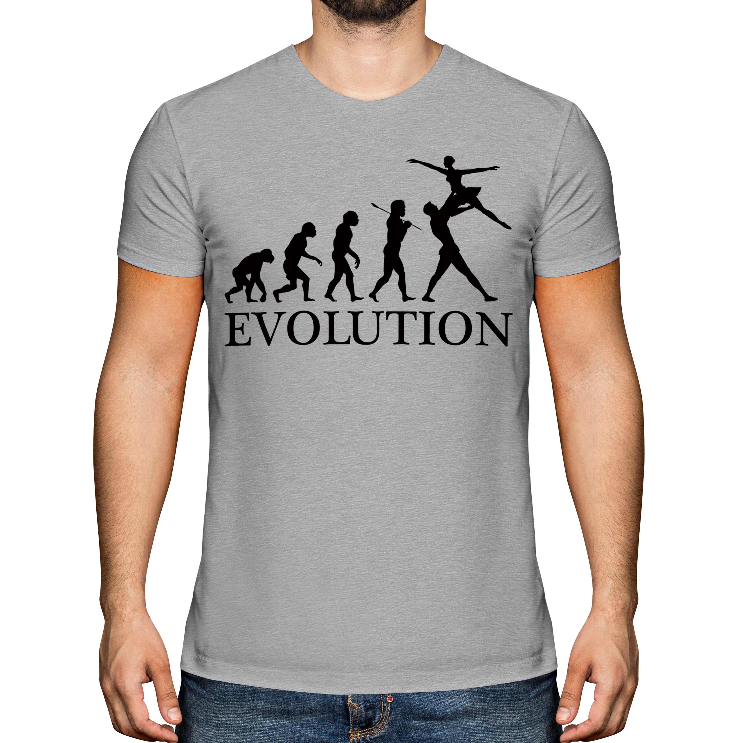 Ballet Evolution Of Man Hombre Camiseta Top Regalo Ropa