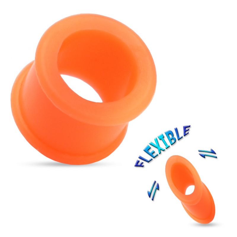 Piercing Tunnel Plug Silicone Flexible eBay
