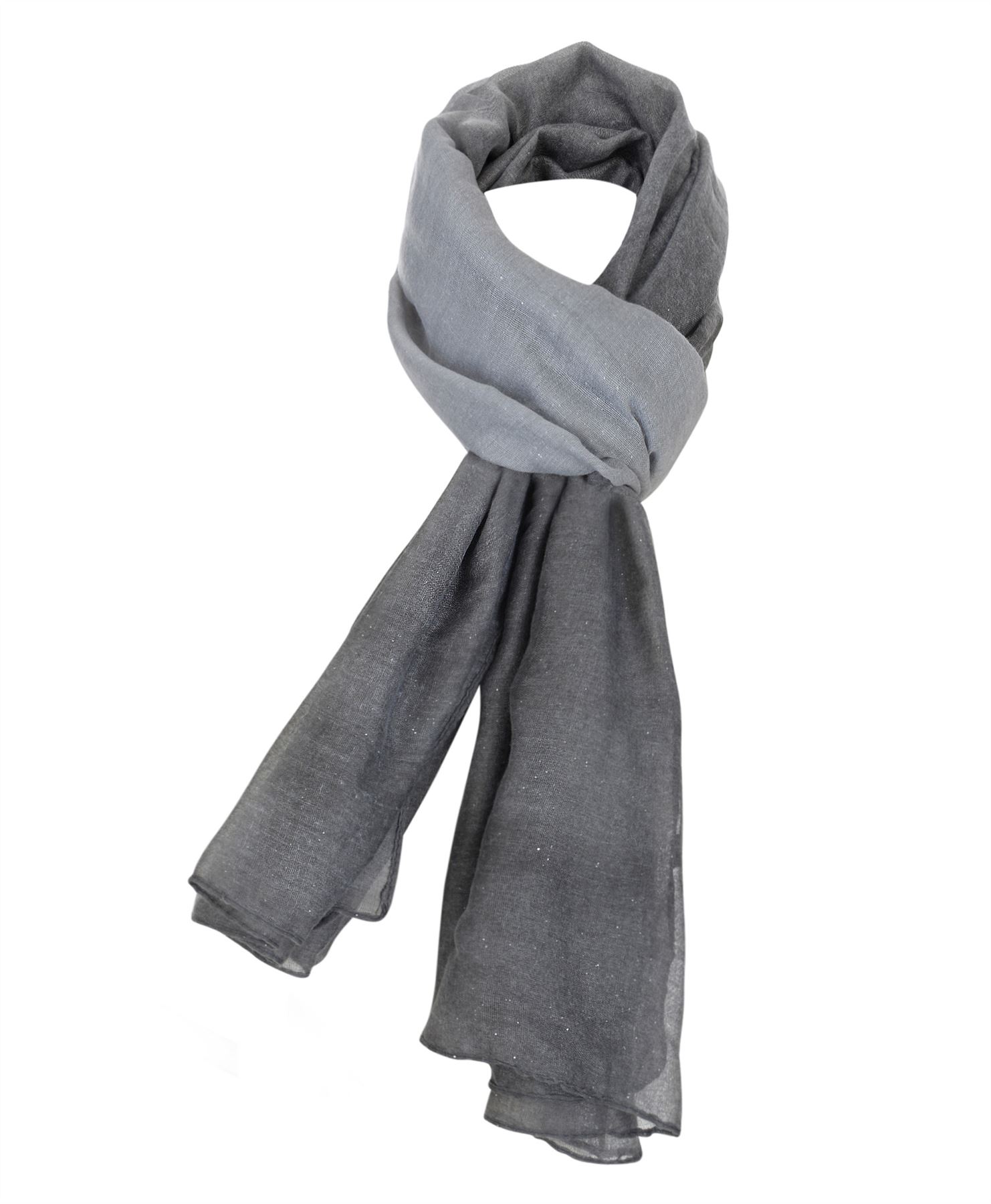 Ladies Ombre Glitter Scarf Large Wrap Shawl Women Hijab 