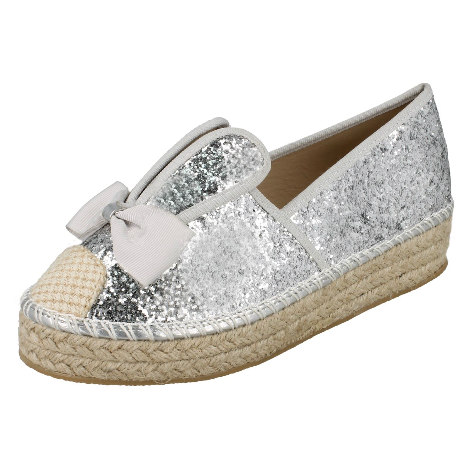 Brillantini Bunny Orecchie Espadrillas donna