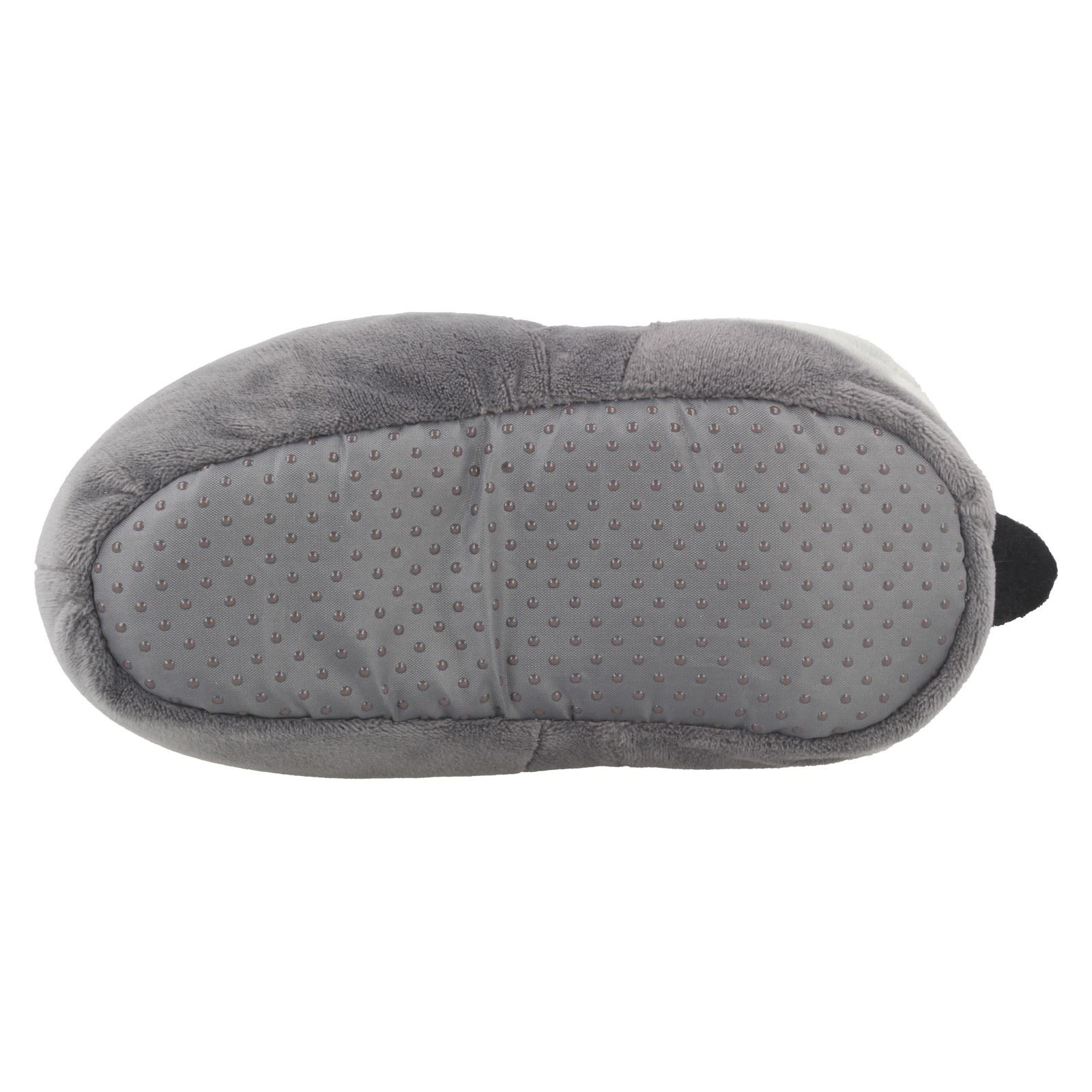 'Unisex Junior Spot On' Flat Novelty Dog Slippers X2R073 'Unisex Junior Spot On' Flat Novelty Dog Slippers X2R073