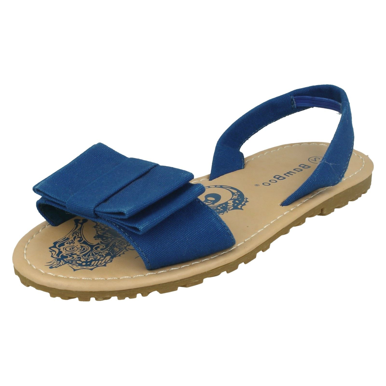 Ragazze Pois Sandali con Cinturino Su Piatto Mulo