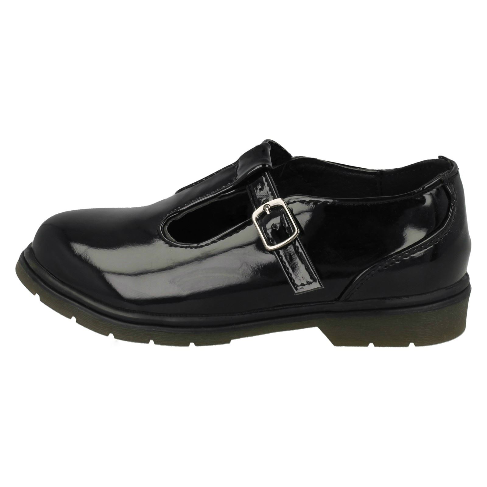 Girls Spot On Patent School Shoes eBay
