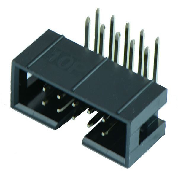 Conexión por Desplazamiento Del Aislante Ángulo Derecho Pin Pcb en Caja Cabezal - Picture 2 of 8