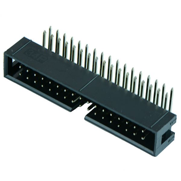 Conexión por Desplazamiento Del Aislante Ángulo Derecho Pin Pcb en Caja Cabezal - Picture 7 of 8