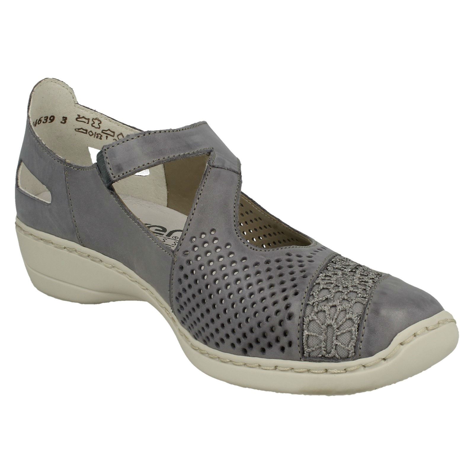 Ladies Rieker 41346 Casual Flat Shoes | eBay