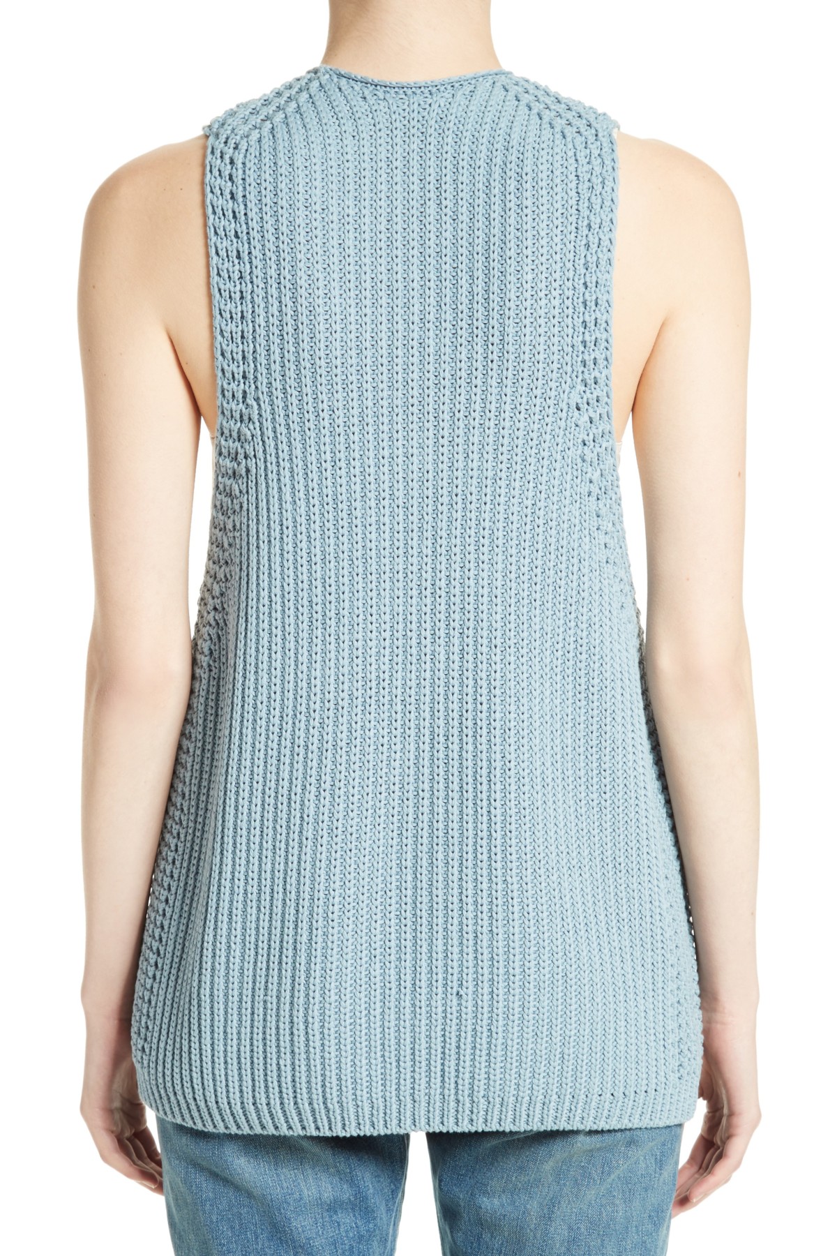 vince waffle knit sweater