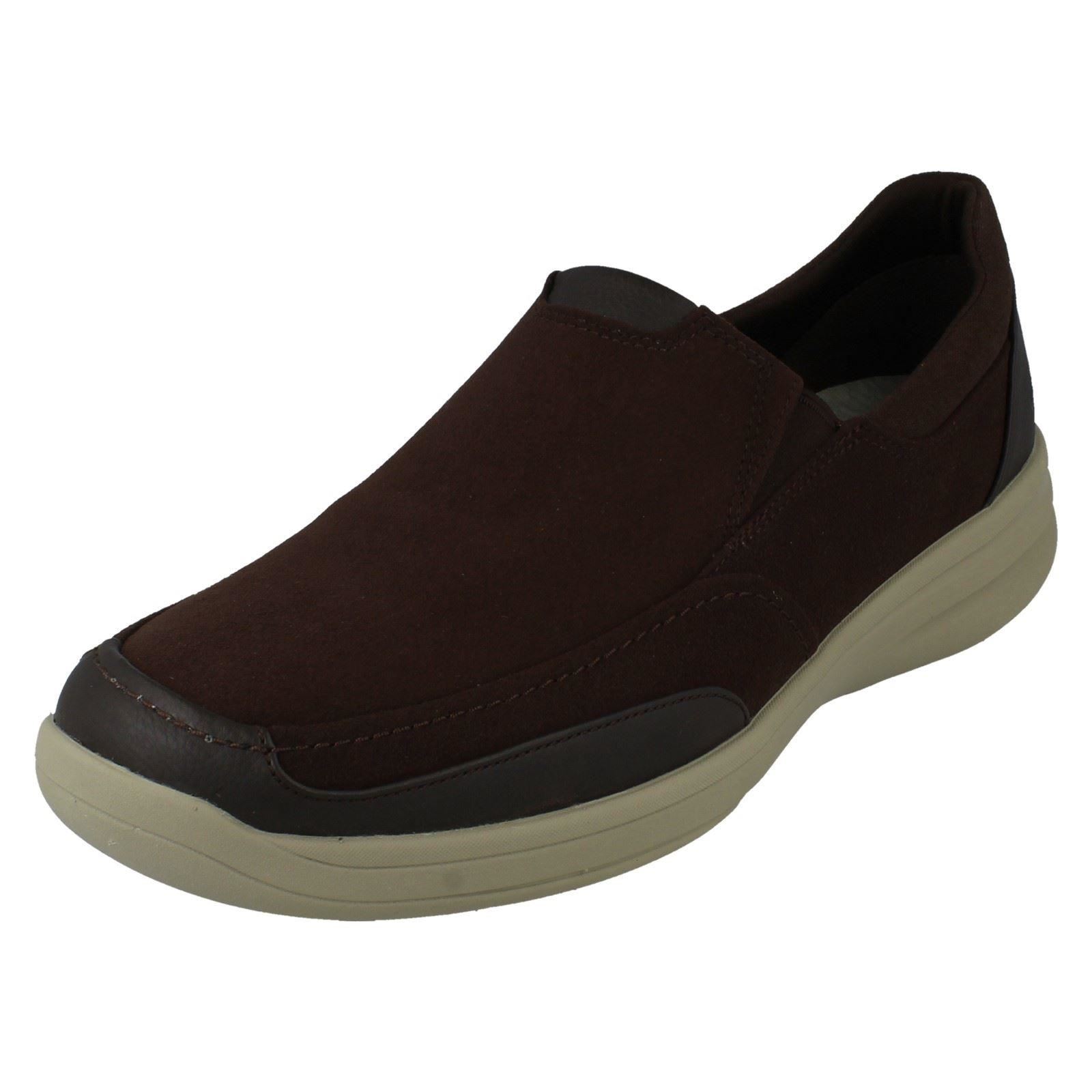 Casual Quotidiano Slip On Scarpe Tessuto Passo Passeggiata Edge uomo
