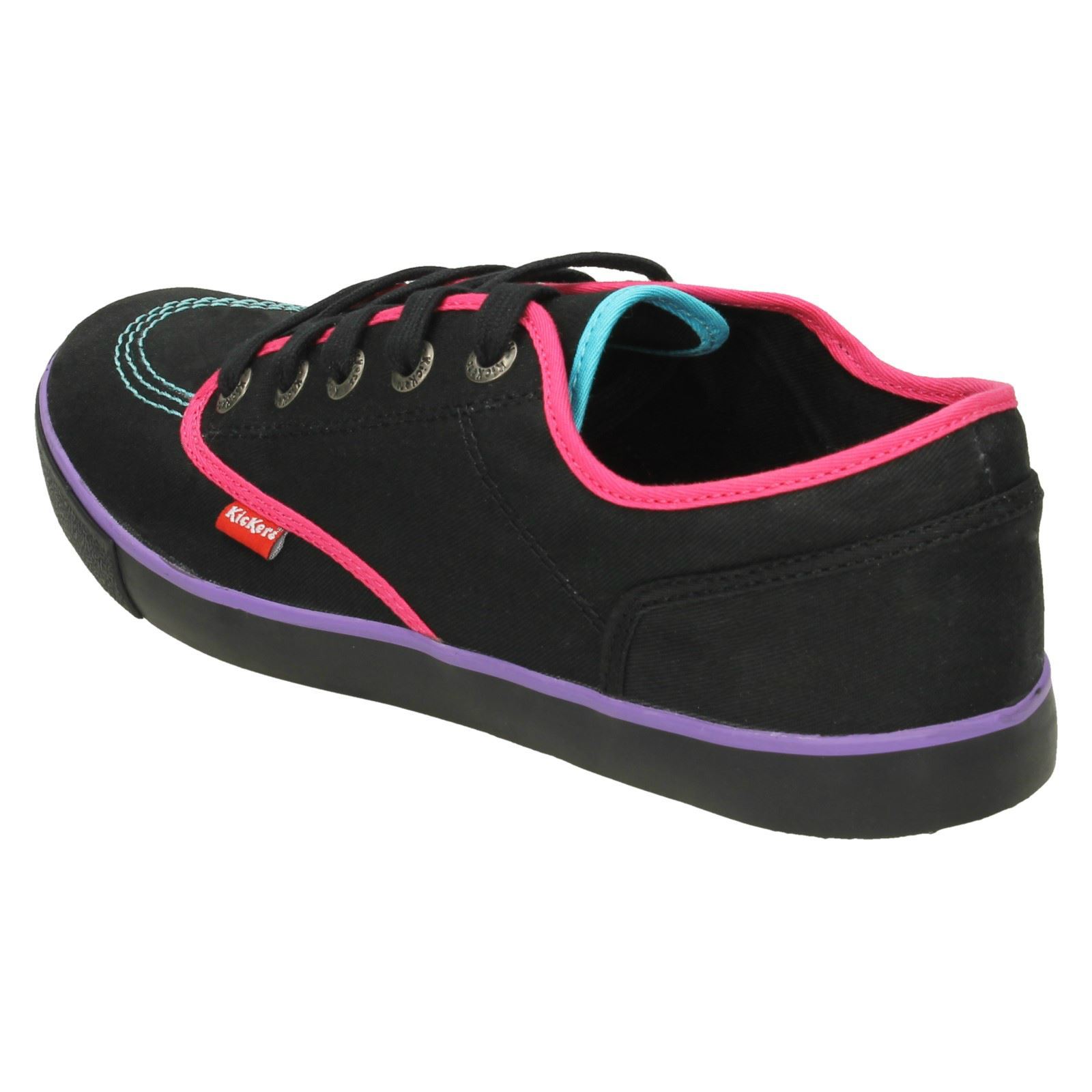 kickers canvas shoes