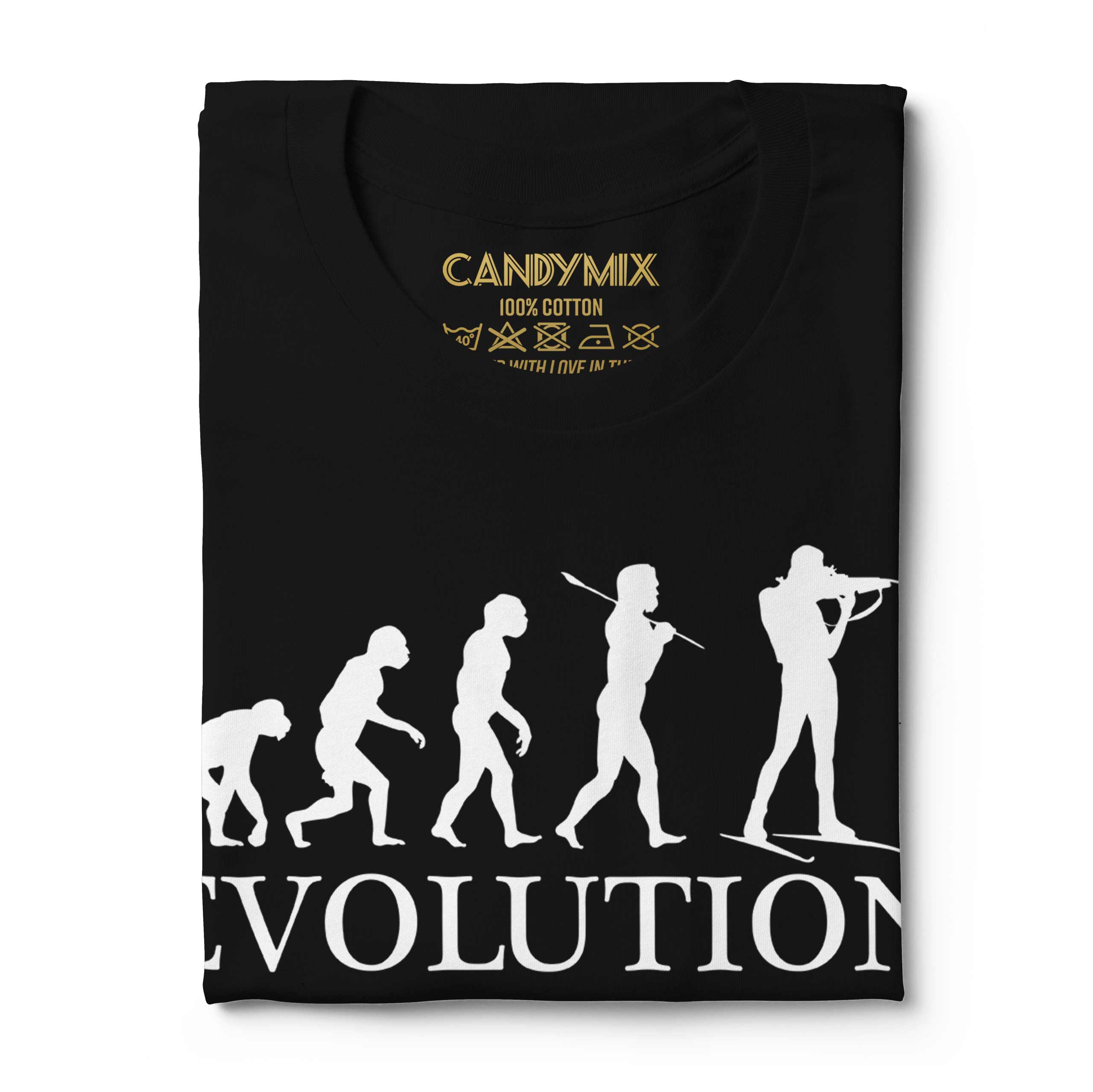 BIATHLON EVOLUTION OF MAN MENS T-SHIRT TEE TOP GIFT ACCESSORIES - Picture 10 of 21