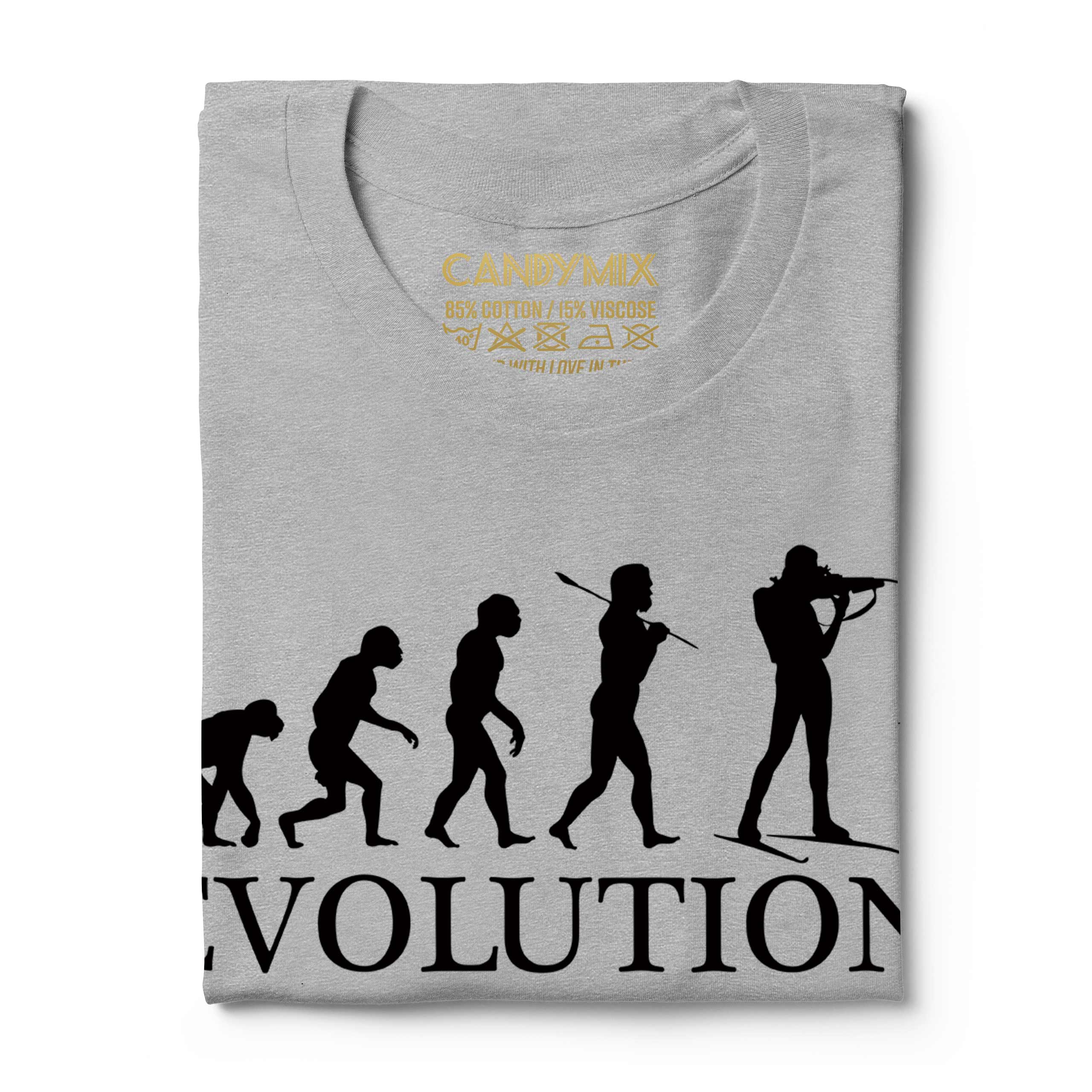 BIATHLON EVOLUTION OF MAN MENS T-SHIRT TEE TOP GIFT ACCESSORIES - Picture 15 of 21
